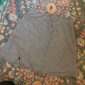 AEO plaid mini skirt
